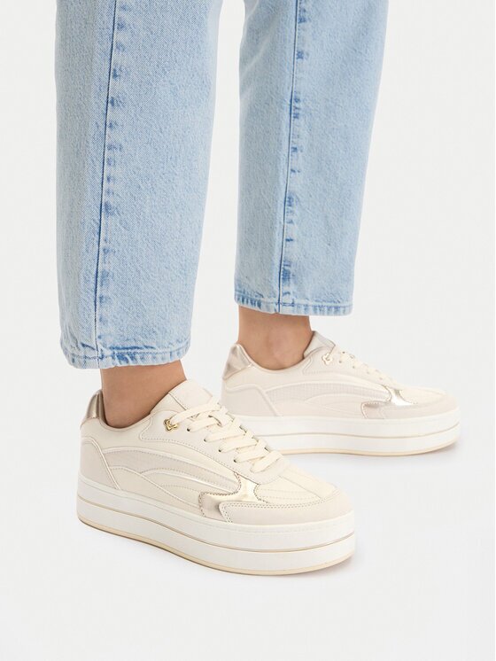 Mexx Sneakers CEO-MI001010961W Écru