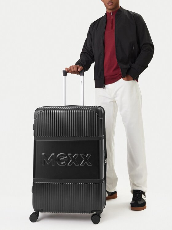 Mexx Valiză mare CEO--039-L-BLACK Negru