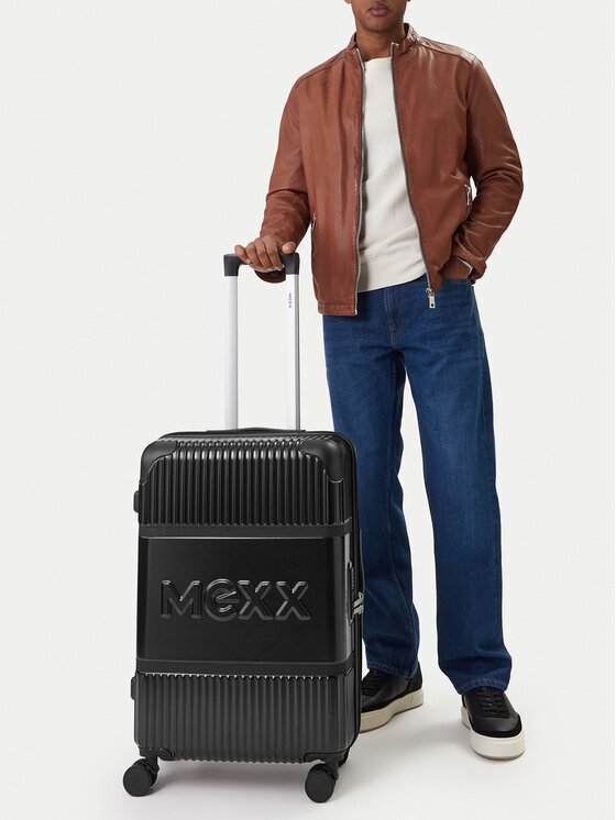 Mexx Valiză medie CEO--039-M-BLACK Negru