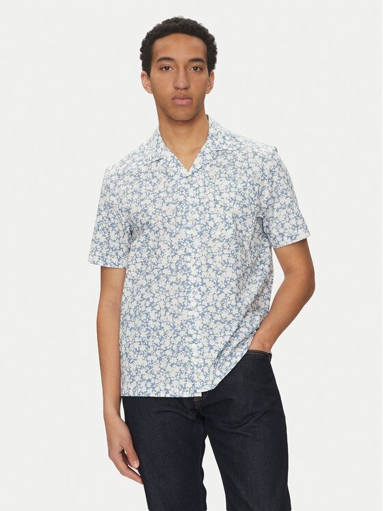 Michael Kors Cămașă CS5409LHPM Relaxed Fit