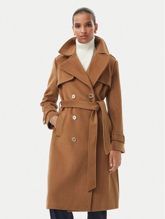 Michael Kors Palton de lână 77G7540M11 Regular Fit