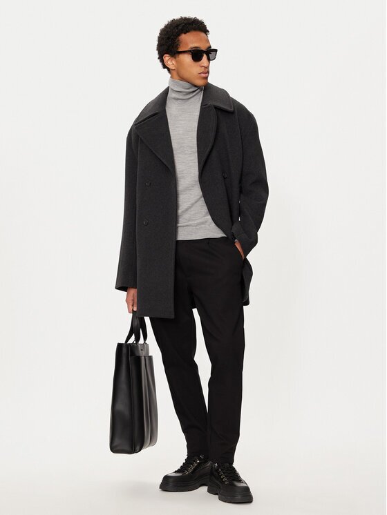 Michael Kors Palton de lână CF42083BQA Oversize