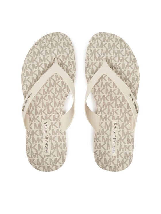 Michael Michael Kors Flip flop 40S5KOFA2L Écru