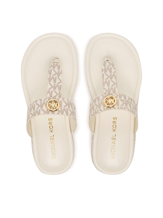 Michael Michael Kors Flip flop Koya Flip Flap 40R6KOFA2B Écru