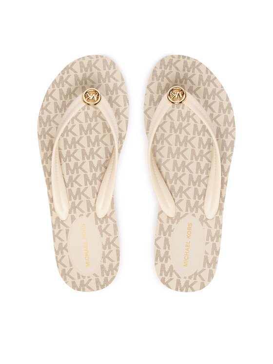 Michael Michael Kors Flip flop Posie Flip Flop 40S6PSFA2Q Écru
