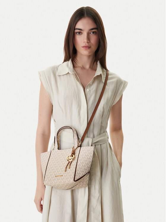 Michael Michael Kors Geantă 30R6G9JT9B Écru