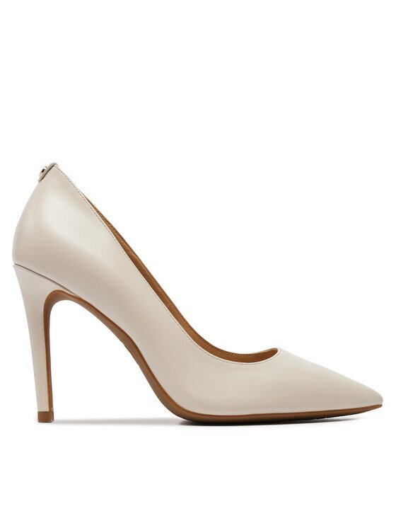 Michael Michael Kors Pantofi cu toc subțire Alina 40R4HNHP1L Écru