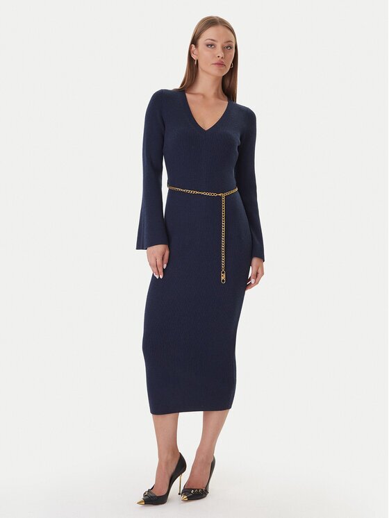 Michael Michael Kors Rochie tricotată MF5835G4VR Slim Fit