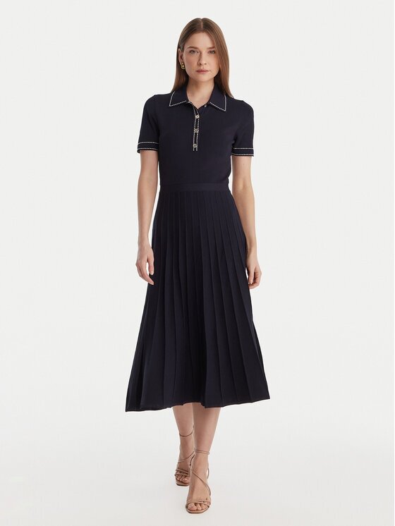 Michael Michael Kors Rochie tricotată MR683C0BFD Slim Fit