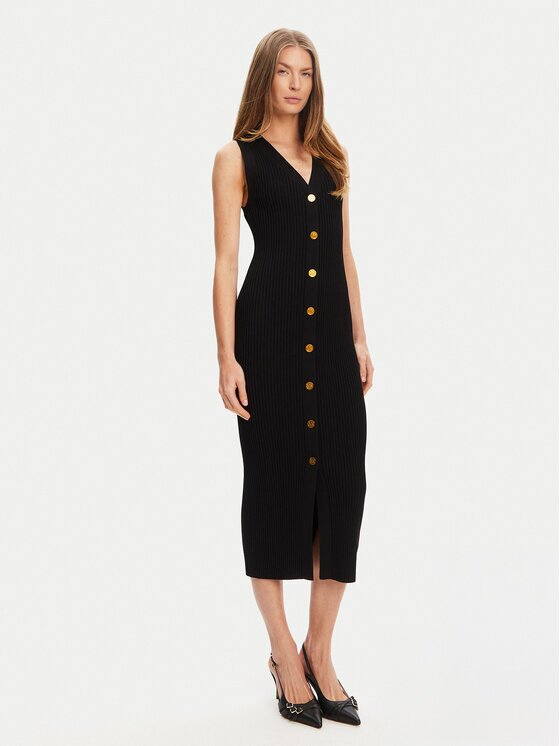 Michael Michael Kors Rochie tricotată MT5832533D Slim Fit