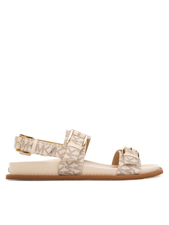 Michael Michael Kors Sandale Nia Flat 40S6NIFS2B Écru