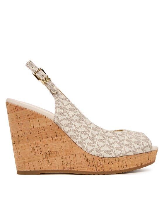 Michael Michael Kors Sandale Rosie Wedge 40S6RSHS1B Écru