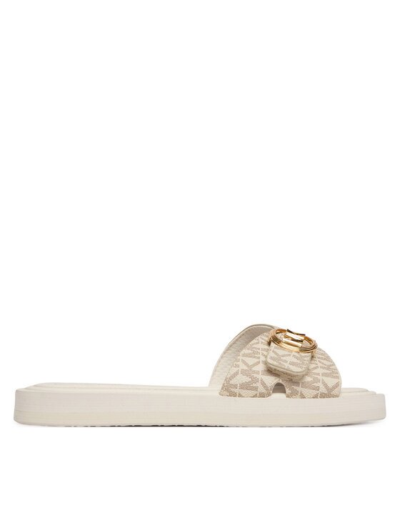 Michael Michael Kors Şlapi MK Pool 40R6MKFA1B Écru