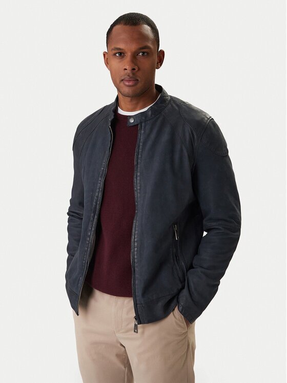 Milestone Geacă de piele Nevio 612203 60780 Regular Fit