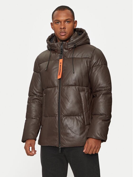 Milestone Geacă de piele Patrick 43104021080 Regular Fit