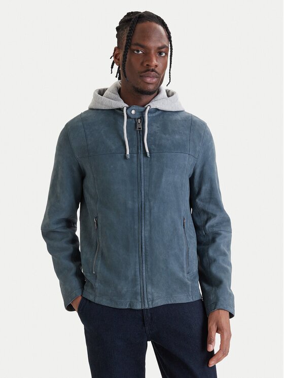 Milestone Geacă de piele Rivoli 612205 60785 Regular Fit