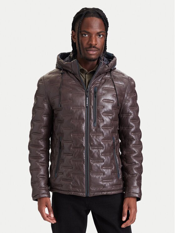Milestone Geacă de piele Tamino 631019 60305 Regular Fit