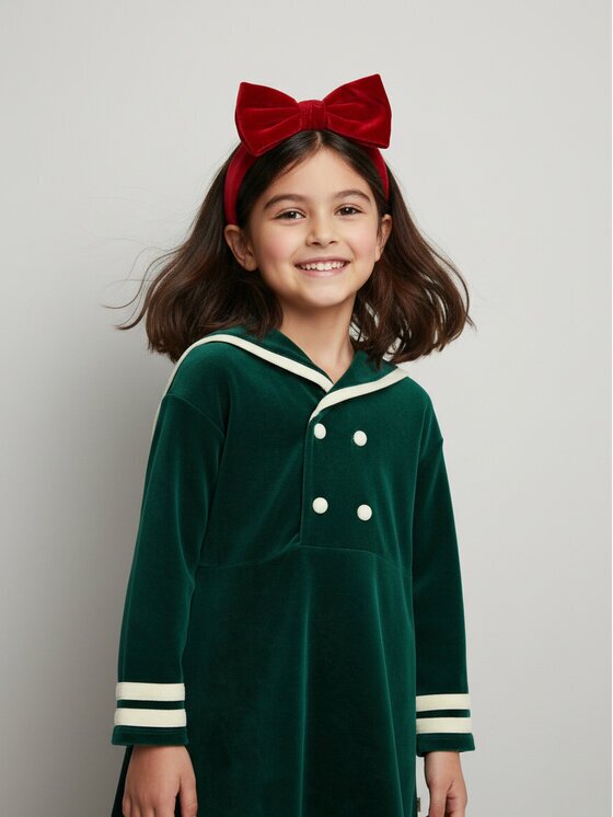 Mini Rodini Rochie de zi Sailor 2515010975 Regular Fit