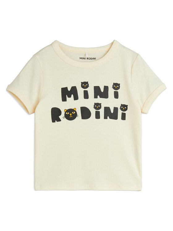 Mini Rodini Tricou Cats 2512010611 Regular Fit