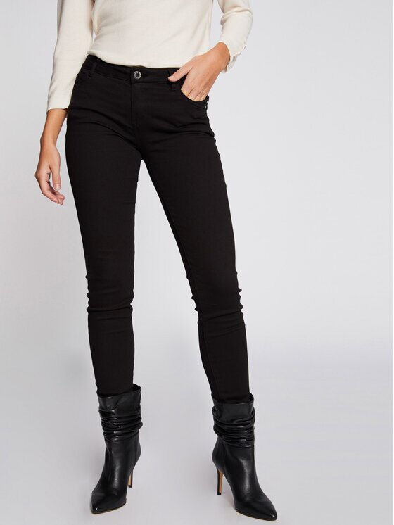 Morgan Blugi 191-PETRA Negru Skinny Fit