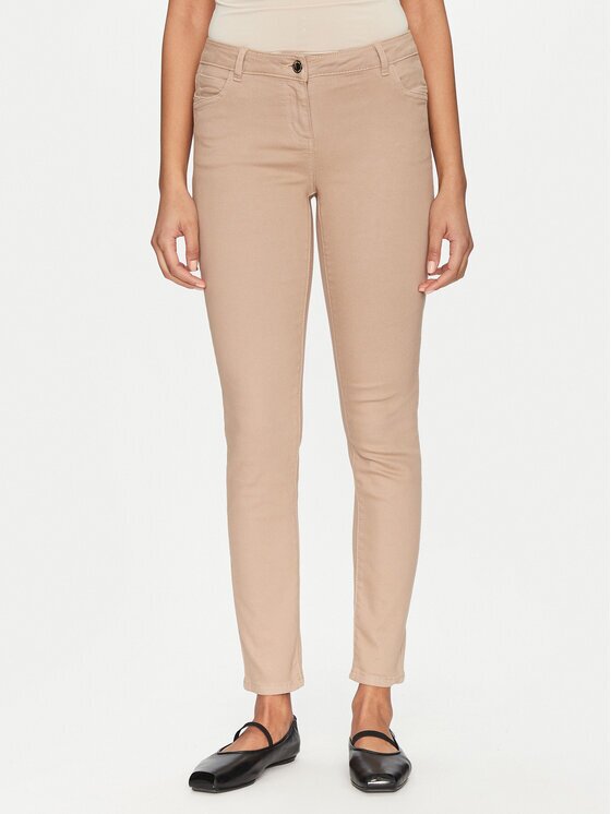 Morgan Blugi 211-PETRA1 Bej Skinny Fit