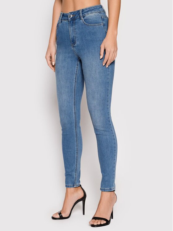 Morgan Blugi 212-PAM Albastru Skinny Fit