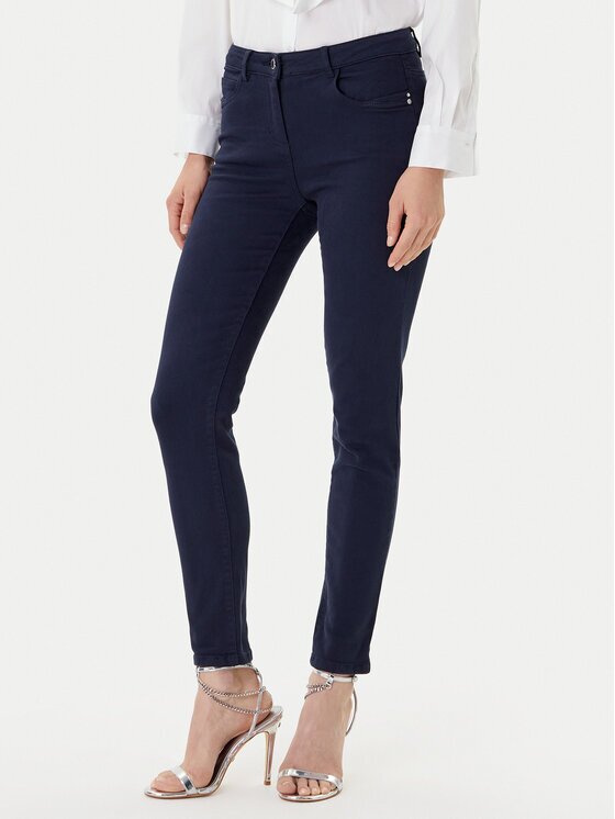 Morgan Blugi 231-PRETTY Bleumarin Slim Fit