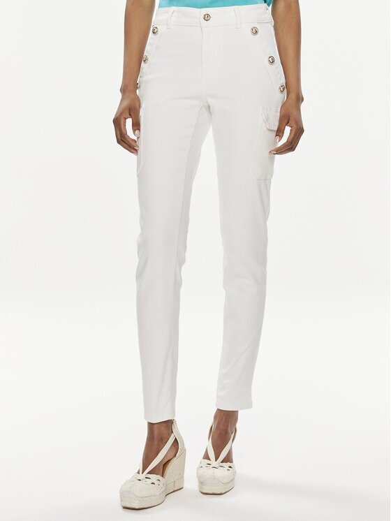 Morgan Blugi 232-PEMA3 Écru Skinny Fit
