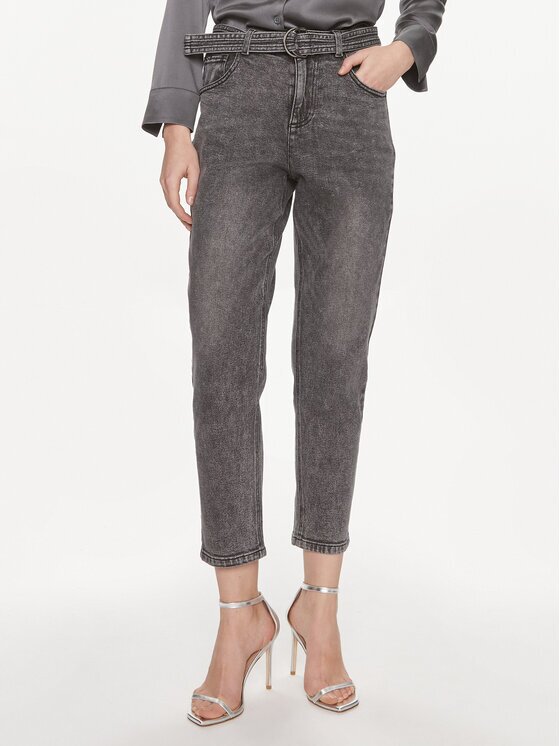 Morgan Blugi 241-PALOA Gri Straight Fit