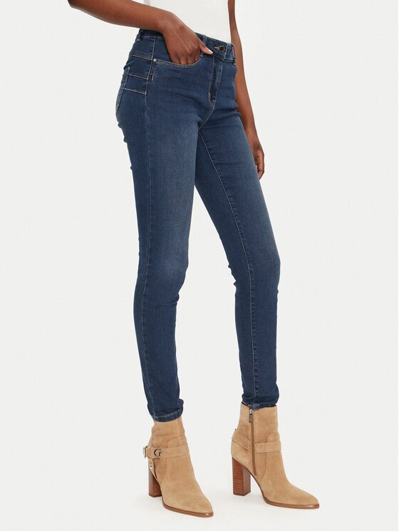 Morgan Blugi 241-PARDA Bleumarin Slim Fit