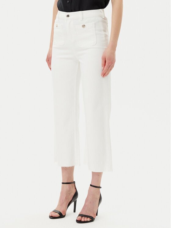 Morgan Blugi 241-PCLIC Écru Wide Leg