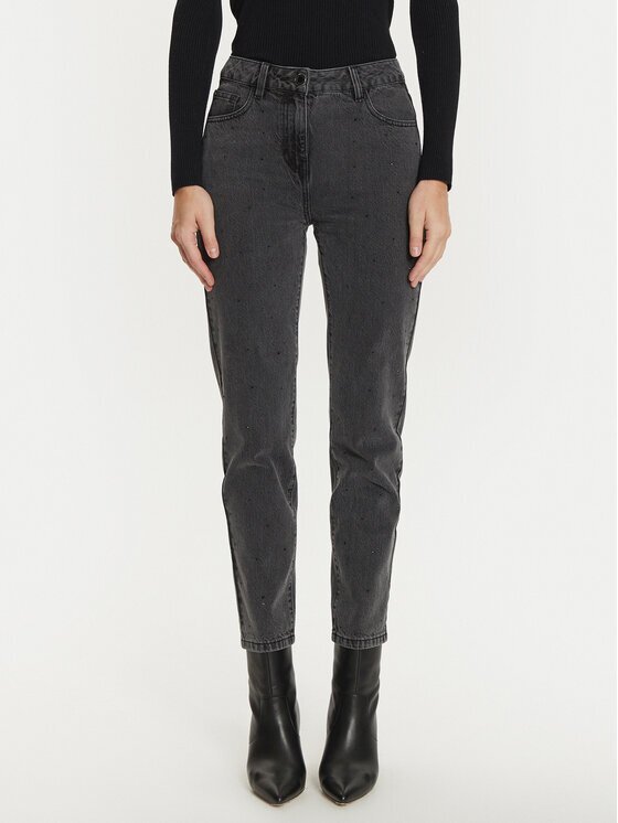 Morgan Blugi 242-PELAN Gri Straight Fit