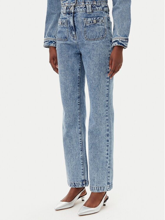 Morgan Blugi 251-PCHARME Albastru celest Bootcut Fit