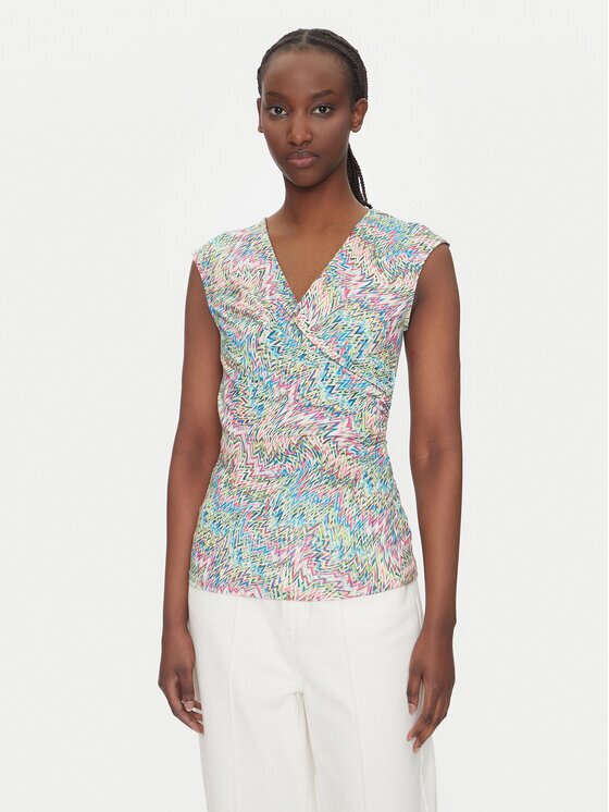 Morgan Bluză 251-DPOPPA Colorat Slim Fit