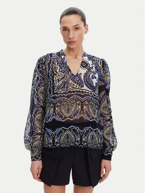 Morgan Bluză 251-OJAL.F Bleumarin Regular Fit
