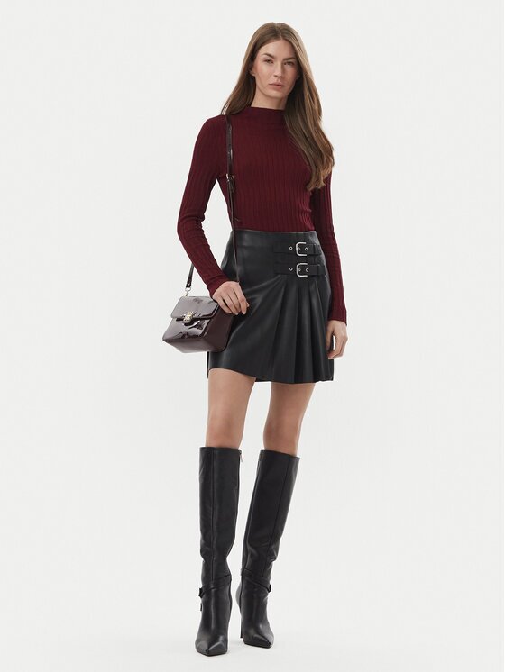 Morgan Bluză 252-MROYA Vișiniu Slim Fit