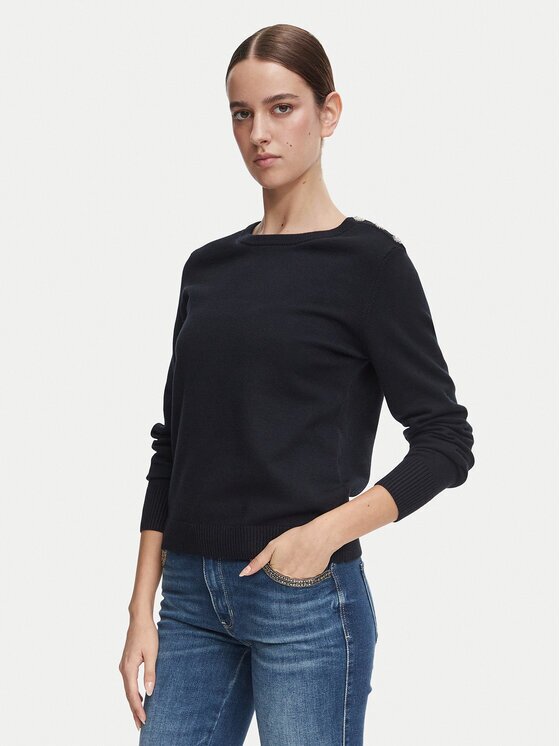 Morgan Bluză 262-MKISSO Bleumarin Slim Fit