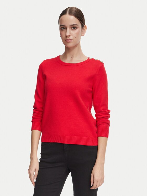 Morgan Bluză 262-MKISSO Roșu Slim Fit