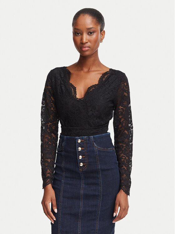 Morgan Body 262-TEANA Negru Slim Fit