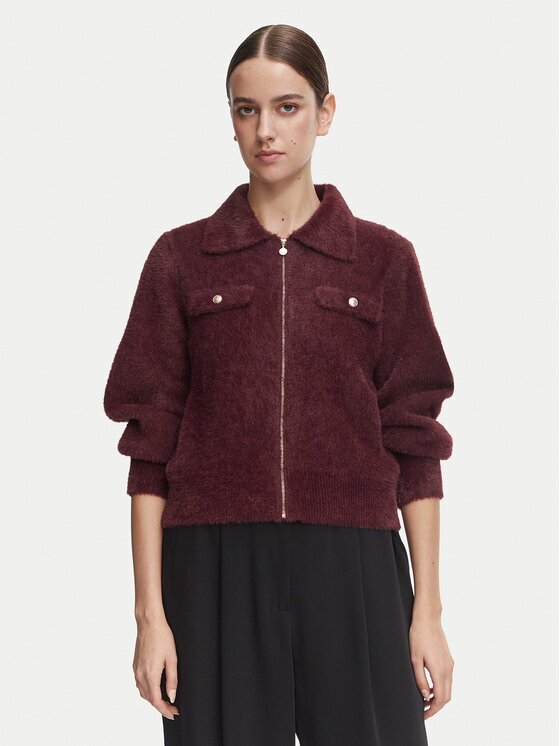 Morgan Cardigan 232-MDOMI Vișiniu Regular Fit