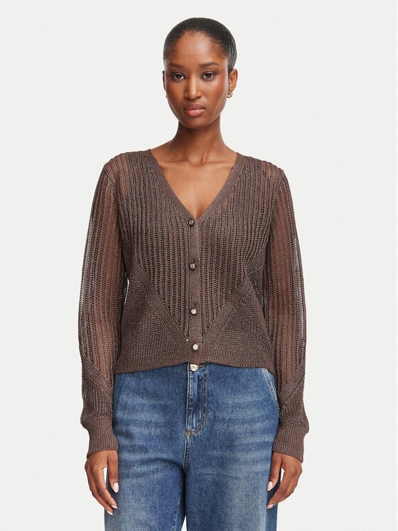 Morgan Cardigan 242-MAGATHE Maro închis Regular Fit