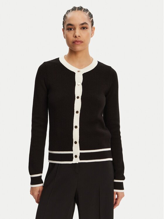 Morgan Cardigan 251-MBEYA Negru Regular Fit