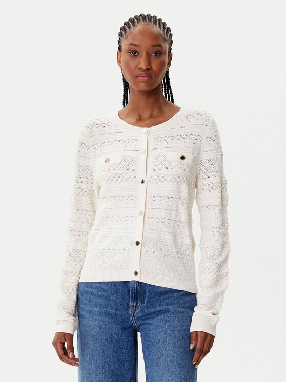 Morgan Cardigan 252-MNAHIA Bej Slim Fit