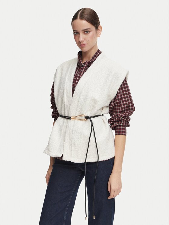 Morgan Cardigan 252-VELOISE Crem Regular Fit
