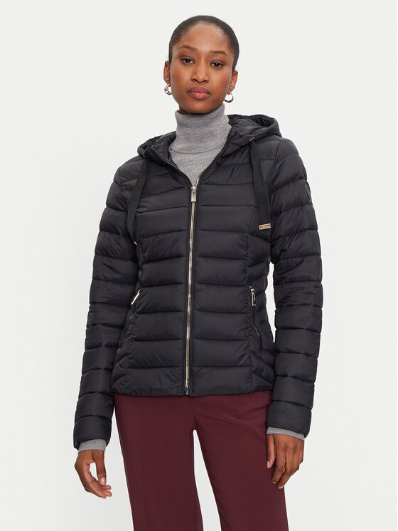 Morgan Geacă 242-GKADIA Negru Regular Fit