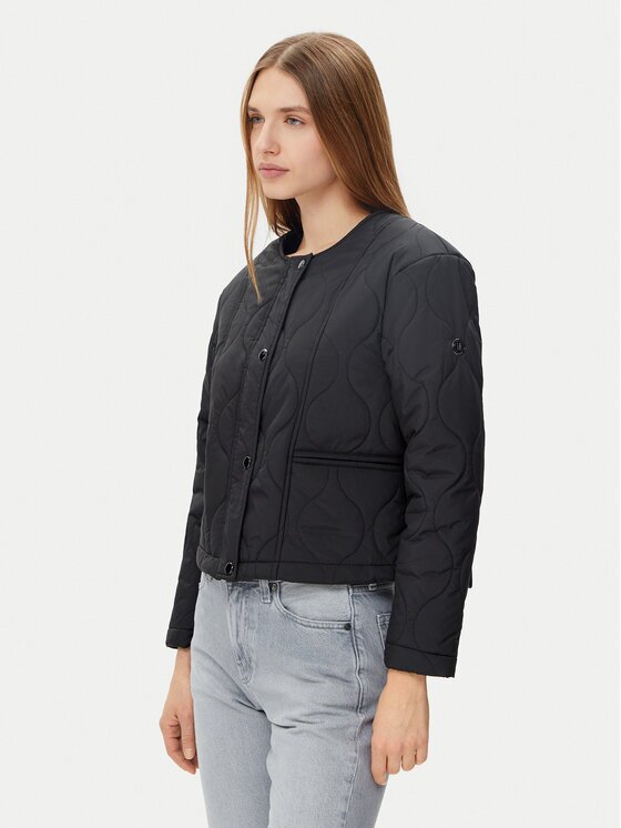 Morgan Geacă 251-GBOWIE Negru Regular Fit