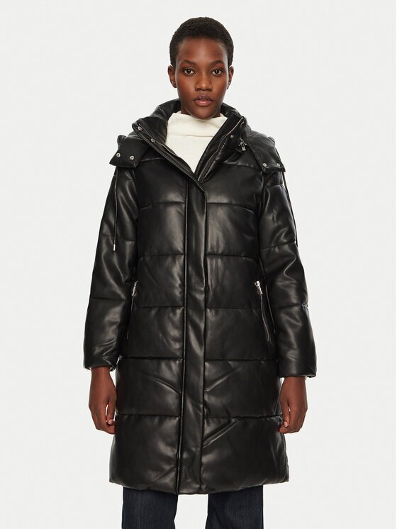 Morgan Geacă de iarnă 242-GDON Negru Regular Fit