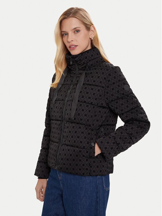 Morgan Geacă de iarnă 252-GABEL Negru Regular Fit