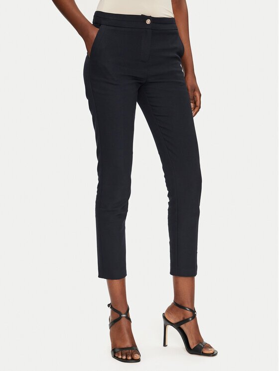Morgan Pantaloni chino 222-PLIME.F Bleumarin Slim Fit