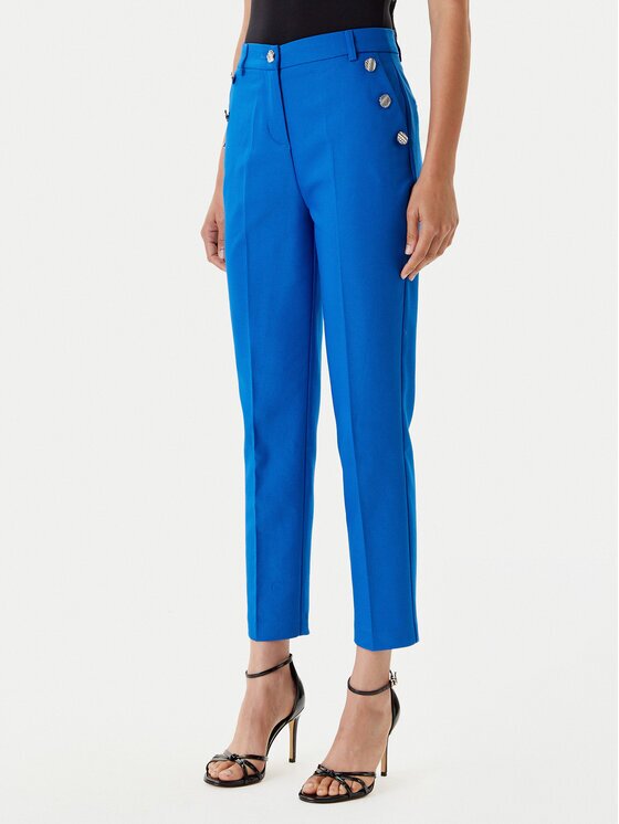 Morgan Pantaloni chino 251-PKY.F Albastru Slim Fit